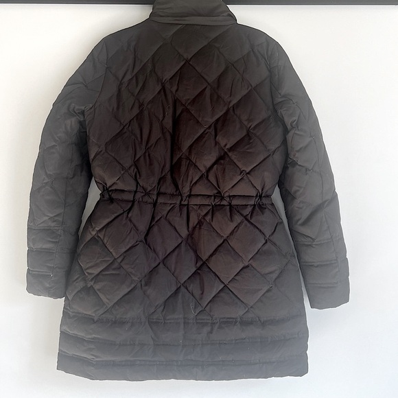 Lauren Ralph Lauren Black Quilted Down Insulated Puffer Coat Size M - No Hood